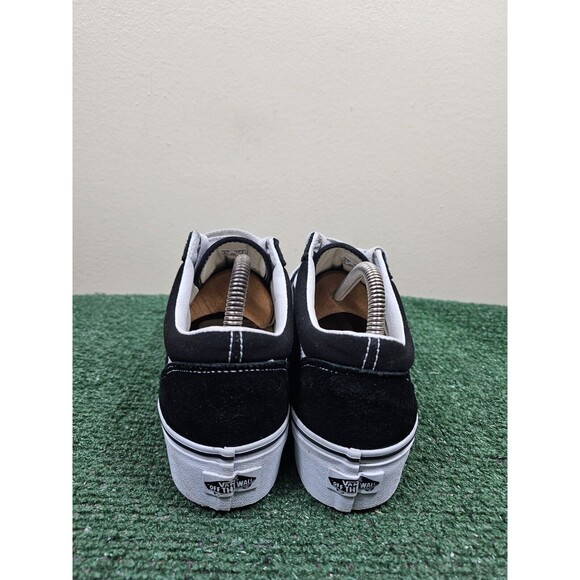 Vans Old Skool Stackform Platform Suede Canvas Shoes Mens 9 Womens 10.5 - Picture 3 of 11